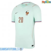 Camisa de time de futebol França Desire Doue #20 Replicas 2º Equipamento Mundo 2026 Manga Curta